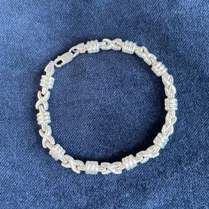 Sterling silver ❌⭕️ bracelet